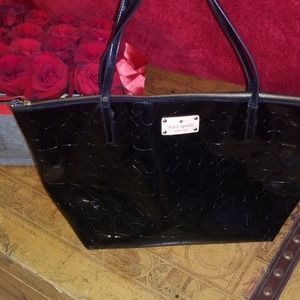 Kate Spade schoolbox Sophie black tote